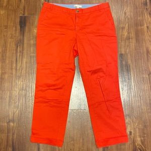 Banana Republic City Chinos - Size 12 - RED